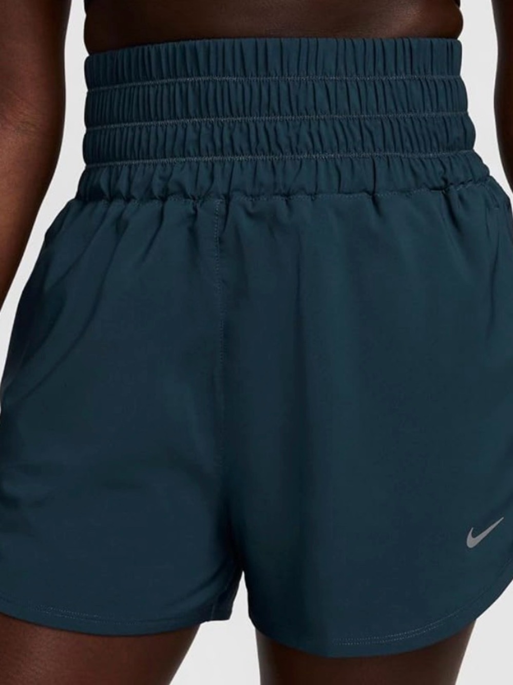 Nike Women's One Dri-fit Ultra High-Rise 3" Brief-Lined Shorts